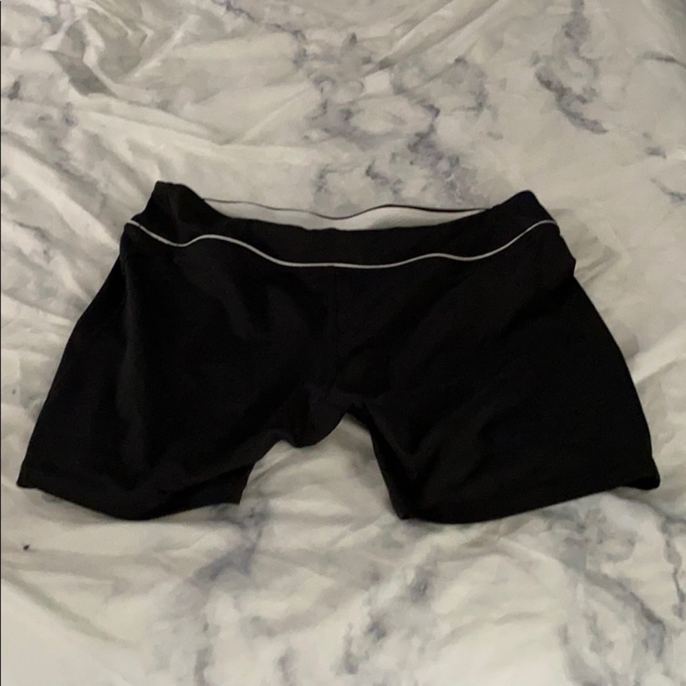 Adidas women’s black compression shorts